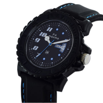 Maxima HYBRID  Men Black Dial Analogue Watch - O-46040PPGW